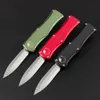 MT-Soul Goddess AUTO Knives D2 lame en alliage d'aluminium noir, couteau tactique de chasse au Camp EDC, Micro outils de coupe