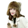 Enfants petit raton laveur protection des oreilles chapeau garçons filles dessin animé fausse fourrure Lei Feng chapeau bonnet automne hiver chaud adulte en peluche chapeau chaud Z5619