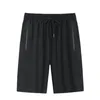 Shorts de corrida masculino de seda gelo secagem rápida para homens legal verão respirável calças de basquete ginásio fitness sweatpants roupas de treino