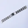 Cinturini per orologi Cinturino curvo cavo in acciaio vintage da 19 mm per SKX 6139-6002 6000 6001 Chrono