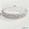 Pulseira européia de ornamento simples ins estilo girl line bracelet feminina 8 broca de gangues bracelete brilhante atacado