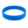 Logo adapté aux besoins du client par bracelets colorés de bracelet de sports de bracelet de silicone de conception simple