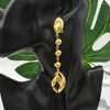 Dangle Earrings 2023 Trend Fashion Long For Women Round Geometric Metal Unique Female Modern Jewelry