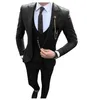 Women's Two Piece Pants Elegant Suits For Men Wedding Slim Fit 3 Grey Casual Prom Tuxedos Groom Peaked Lapel Business Suit(Blazer Vest
