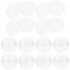 Storage Bags 20Pcs Claw Machines Toy Balls Transparent Fillable Displaying Round Clear