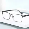 Okulary przeciwsłoneczne Vazrobe 152 mm 152 mm mężczyzn Czytanie okularów męskie obręcze okulary okulary do okularów na receptę Anti Blue Black Grey