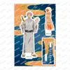 Porte-clés Japonais Anime Jujutsu Kaisen Standee Satoru Gojo Itadori Yuji Kugisaki Nobara Acrylique Kimono Figure Stand Modèle Plaque Bureau