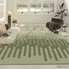 Teppiche Nordic Wohnzimmer rutschfeste Matte Teppich Green System Kühlung Schlafzimmer Bett Decke Hause Kristall Samt Teppich Bodenmatte