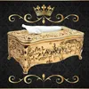 Organization Luxury European Style Acrylic Tissue Box KTV Handkerchief Toilet Paper Holder Drop Ship