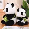 El animal lindo de la felpa de los animales de peluche del favor de partido juega la panda gorda para los niños