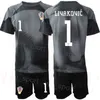 National Team Croacia Goalkeeper Youth Ivo Grbic Jersey Soccer 22-23 Set Long Sleeve Ivica Ivusic Dominik Livakovic Danijel Subasic Lovre Kalinic Football Shirt