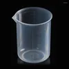 10Pcs Plastic Measuring Cup Food-Grade Reusable High -Resistance Pitcher For Fluids Oil Vinegar Flour K1KF