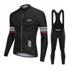 Conjuntos de camisa de ciclismo conjunto raphaful men mangas compridas bicicleta terno 19d gel almofada calças outono mtb roupas uniforme bicicleta 231127