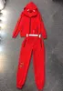 Designer Tracksuit Set Mulheres Hoodie Esporte Terno Clássico Carta Padrão Trim Manga Longa Com Capuz Zipper Jaqueta e Sweatpants Casuais Fatos Mulher Roupas