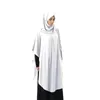 Ethnische Kleidung Große Khimar Muslimische Frauen Hijab Overhead Prayer Dress Niquab Schal Islam Jilbab Burka Full Cover Kaftan Ramadan Worship Serv