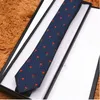 Cravate de marque en fil de soie teint pour hommes, style classique, luxe, boîte cadeau d'affaires pour mariage