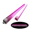 LED Plant Grow Light T8 LED Tube Integrated 120CM 1.2M 18W 36W Green House tube lights Tent Room hydroponic systems Growing Lamp Red Blue usastar
