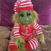 Poupée Grinch en peluche de noël, jouet mignon, cadeaux de noël pour enfants, décoration de la maison, en Stock, 12 LL