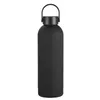 750 ml isolierte Wasserflasche aus Edelstahl, vakuumisolierte doppelwandige Flasche, 25 oz Becher mit Griffdeckel