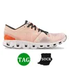 OG CloudNova Cloud Nova Womens ShoesピンクピースホワイトメンズランニングシューズランナークラウドStratus Cloudmonster Mesh Tennis Athletic Trainers Sports Sneakers