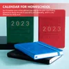 Werkkalender Daily Planning Pad 2023- 2023 Academisch Planner Maandelijkse Time Management Notepad Journal Agenda Book