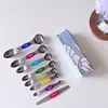 Measuring Tools 8pcs Set Of Double Head Spoons 430 Stainless Steel Household Baking Scale Quantitative Kitchen Accessories