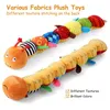 Sonagli Mobiles Sonaglio per bambini Verme musicale Morbidi giocattoli di peluche per bambini Giocattoli sensoriali interattivi educativi per bambini nati Regalo per bambini 230427