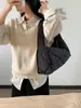 Abendtaschen Weiche Nylon Hobo Schulter für Frauen Designer Große Kapazität Quilting Tote Handtaschen Lässige Reise Leinwand Gepolsterte Unterarmtasche