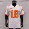 Maillot de football des Clemson Tigers NCAA College Hunter Renfrow Travis Etienne Jr. Tee Higgins DeAndre Hopkins C.J. Spiller Steve Fuller Isaiah S