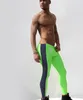 Pantaloni Moda Pantaloni attillati sexy da uomo Pantaloni sportivi casual Pantaloni sportivi skinny elastici a vita bassa Pantaloni sportivi a compressione Leggings