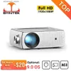 Projektory BYINK K18 Projektor Full HD 1080P LCD Smart Android 9.0 WiFi LED Portable Mini Projector 1920x1080 dla 4K wideo Q231128