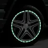 Atualizar linhas tracejadas luminosas decoração adesivo estilo do carro diy decorativo reflexivo decalque da motocicleta carro elétrico noite brilhante adesivos