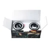 Distintivi per auto 1Pc 3.5 Angel Eyes Led Fendinebbia Suv Bianco Guida Lampada frontale 12V Consegna a goccia Automobili Moto Accessori esterni Dhb8E