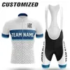 Fietsshirtsets Team Custom Heren en Dames Zomerset met korte mouwen Mountainbike Aangepast voor 231127