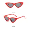 Solglasögon vintage kattögon triangel små solglasögon UV400 polariserade streetwear trender glasögon nyanser kvinnlig 2023