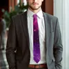 Gravatas borboletas galáxia impressão gravata espaço exterior lazer pescoço homens kawaii engraçado gravata acessórios grande qualidade colar gráfico