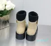 Верх обуви: кожаные сапоги роскошного дизайна на каблуке высотой 5 см для женщин