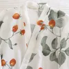 Ropa de dormir para mujer Primavera / Verano Kimono japonés Pijamas de algodón para mujer Pantalones de manga tres cuartos de dos piezas Conjunto de servicio a domicilio suelto Mujer 230428