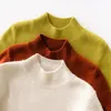 Maglioni da donna ZOCEPT Addensare Maglione di Cachemire Pullover Per Le Donne Inverno Morbido Caldo Lavorato A Maglia di Colore Solido Mezza Collo Alto Maglioni Femminili