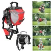 Transportadora hound cão sela mochila ajustável saco de sela do cão à prova dwaterproof água usar bem viagem acampamento caminhadas para cães pequenos médios grandes