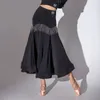 Stage Wear 2023 Ballroom Dance Dress For Women Sexy V-Neck Tops Swing Skirts Suit Tango Chacha Modern Performance DQS13222