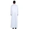 Roupas étnicas homens Islã Ramadã Abaya Arábia Saudita ROPA HOMBRE JUBBA THOBE Roupas muçulmanas soltas caftan peru túnio longo islâmico 3xl