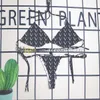 Bloemenprint bikini's Set Dames Tweedelige badmode Designer Halter Badpak Pool Party Badpak