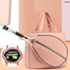 Outdoor Bags PinkWhite Color Tennis Badminton Racquet Shoulder Bag For Women Large Sport Waterproof Tote Handbag Racket Gym 231128