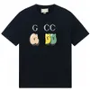 Luxury Designer women t shirt High Summer Versatile Color Block Letter Design Classic Loose Casual Sleeve T-Shirt
