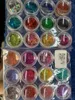 Poudres acryliques liquides 24 couleurs holographiques grosses paillettes 24 couleurs Total Laser ongles paillettes flocons grosses paillettes holographiques Laser ongles 231128