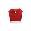 Chair Covers 130PCS Santa Hat Cover Christmas Table Decoration Gift Party Ornaments Home 231127