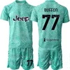 클럽 팀 22/23 남자 골키퍼 GK 축구 77 Gianluigi Buffon Jersey Set Long Sleeve 1 Wojciech Szczesny 23 Carlo Pinsoglio 36 Mattia Perin Football Shirt Kits