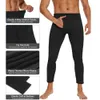 Herren Thermounterwäsche Männer Lange Unterhosen Thermohose Hochelastischer Plüsch Männer Unterhosen Hautfreundliche Unterwäsche Winter Warme Leggings Bequeme Strumpfhosen 231127