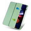 Acrylic Stand Case with Pen Slot for iPad 10 9 8 7 Air 1 2 4 5 Mini 6 10.9 11 10.2 11 12.9inch Trifold Cover